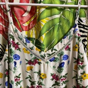 Floral Sun Dress with Slip